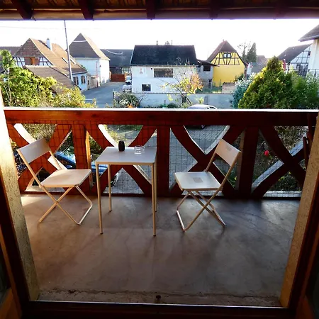 Apartamento Le Balcon Suspendu Sainte-Croix-en-Plaine